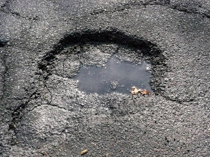 pothole image